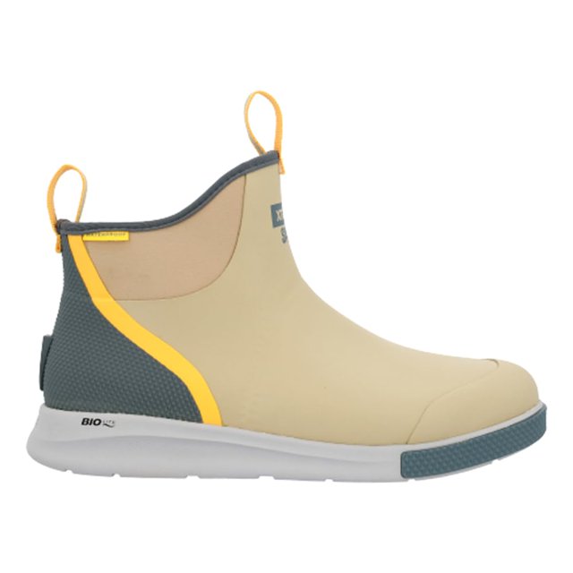 Bota Ankle Deck Xtratuf XADSM900 para hombre, talla 12 (M), color canela