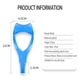 thumbnail image 5 of 3 en 1 Máscara Escudo Guía Protector Pestañas Rizador Aplicador Peine Maquillaje () Azul, 5 of 8