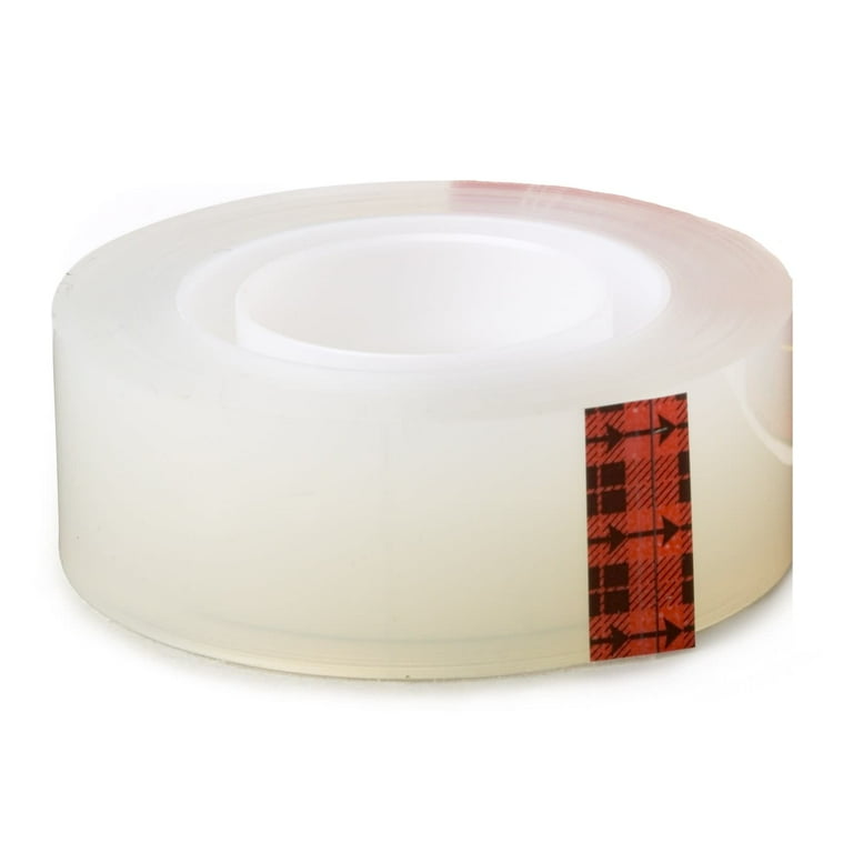 JWOWO Clear Matte Finish Tape - 60 Rolls, 3/4 Inch X 650 Inch, With Dispenser For Office, School, & Crafts