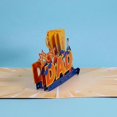 thumbnail image 3 of Super Dad Pop Up Card, 3D Best Dad Greeting Card For Father's Days, Anniversary Card, Birthday Card, Gifts For Father, 3 of 5