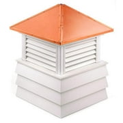 Good Directions 2126DV Vinyl Dover Cupolas - 26 in. Square x 35 in. H