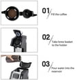 thumbnail image 4 of Stainless Steel Reusable Tea Coffee Filter 49979 Basket Portable Storage 20g Filtering Replacement for Hamilton Beach FlexBrew 2-Way Coffee Maker, 4 of 7