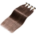 thumbnail image 3 of I Tip Human Hair Extensions 100 Strands Pre Bonded Stick Tip Keratin Real Remy Straight Hair, 3 of 5