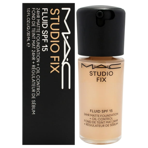Base MAC Studio Fix Fluid SPF 15, 24 horas, mate NC25, 30 ml