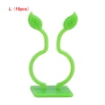 thumbnail image 2 of Injueey 10 clips para plantas, hebillas de plástico fijas para plantas, 10 ganchos de sujeción para plantas Jardín y Patio verde L, 2 of 6