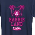 thumbnail image 3 of Barbie - Barbie Land Palm Trees & Sun - Women's Short Sleeve Graphic T-Shirt, 3 of 5