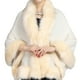 thumbnail image 1 of Sonducket Abrigo para boda, fiesta de noche, suave y flexible, cálido en invierno, chal grueso Abrigos y chamarras Beige, 1 of 6