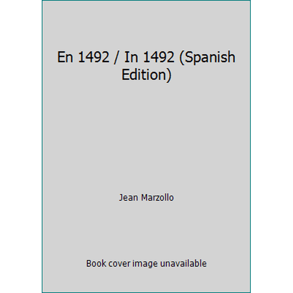 Pre-Owned En 1492 / In 1492 (Spanish Edition) (Paperback) 0590494422 9780590494427