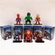 thumbnail image 1 of 6pcs/set Marvel Avengers Naruto One Piece Action Figures Blind Box Toys 8cm Cute Collectible Ornaments Gifts For Children FriendNARUTO F1 Set He Qiyong unisex, 1 of 1