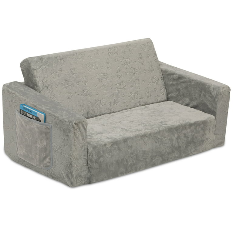 Serta Sofa Sleeper Convertible Into Lounger Baci Living Room