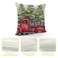 thumbnail image 4 of JEUXUS  Winter Pillow Covers  Buffalo Plaid Throw Pillow Cover Christmas Tree Truck Cushion Covers Black and White Check Pillow Case Winter Holiday Decor for Home Couch, 4 of 5