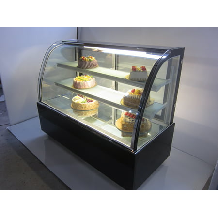Intbuying Commercial Countertop Refrigerator Display Case Cake