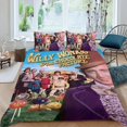 thumbnail image 2 of Willy Wonka Conjunto de sábanas temático, trío de piezas, cómodo y amigable con la piel, diseño único, regalo de decoración para el hogar para familiares, amigos y fans, 90 cm * 190 cm, 2 of 6