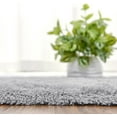 thumbnail image 6 of Dwelke Fluffy Rugs for Bedroom,Shag Cute Area Rug for Girls/Boys and Kids Baby Room Home Decor,Oval Indoor Carpet for Nursery Dorm Living Room 2.6'x5.3'Gray, 6 of 6