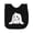 AB-Black, variant on Inktastic Adorable Easter Bunny Newborn Bib