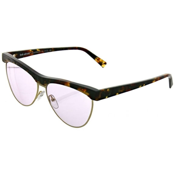 Bob Sdrunk GREEN TORTOISE/GOLD Lizzie-06 Light Pink Sunglasses