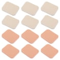 thumbnail image 5 of 12pcs Maquillaje Puffs Cómodo Cosméticos Puffs Maquillaje Herramientas (color blanco de la piel), 5 of 5