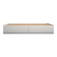 thumbnail image 4 of Ameriwood Home Twin Platform Bed with Drawers, Ivory Oak, 4 of 9