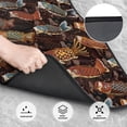 thumbnail image 3 of XMXT Waterproof Floor Mats for Cars, Japanese Koi Flag Non-Slip Universal Fit Auto Carpet Car Decor Mat for Women Men, Set of 4, 3 of 6