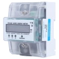 thumbnail image 1 of 3‑Phase 4‑Wire DIN Rail Meter DTS1891 High Accuracy 4P White Shell Energy Meters 50Hz, 1 of 1