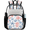 Multicolor 1, variant on Jiaoprinted Forest Mountain Clear Backpack for Stadium Events, Transparent Backpacks See Through Plastic Bag for Concerts & Work, Nature Misty Pine Tree