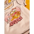 thumbnail image 6 of Girls Garfield X Justice Collab Baby Tee, Sizes XS - XLP, 6 of 8