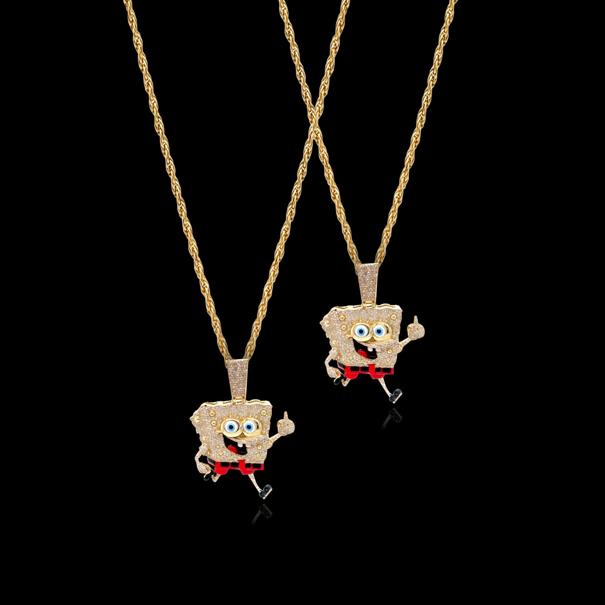 Iced out store spongebob chain