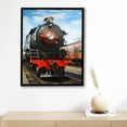 thumbnail image 4 of Nawypu Locomotive Steam Engine Old Train Rail Canvas Poster Bedroom Decor Sports Landscape Office Room Decor Gift, Poster Wall Art Decor Print Picture Paintings for Living Room Bedroom Decoration, 4 of 4