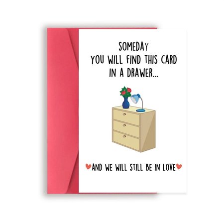 Whimsical Love Card - Perfect for Special Moments - Blank Inside with Envelope