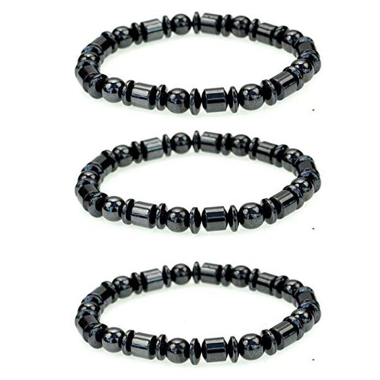 Stainless Steel Lava Bead Bolo Bracelet - TS17254