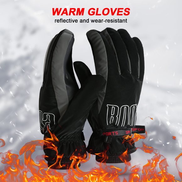 Teissuly -30℉ Winter Gloves Touchscreen Gloves Waterproof Thermal Gloves Ski Gloves For Men Women Running Cycling Outdoor Activities Teissuly WER202311011875