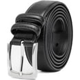 thumbnail image 2 of Big & Tall Belt for Mens 56"-80" Genuine Leather Belt Reinforced Strap Extra Long Belts for Casual Work Jean, 2 of 7