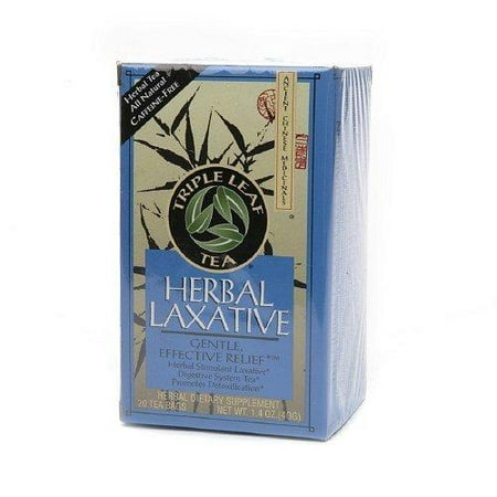 Triple Leaf Tea Natural, Herbal Laxative 0.07 oz(Pack of (Best Natural Laxative Tea)