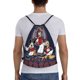 thumbnail image 2 of Bolsa clásica con cordón Boston, plegable, para deportes, fitness, unisex, bolsa de viaje para deportes de playa, tamaño mediano, 2 of 8
