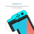 thumbnail image 5 of Nintendo Switch Screen Protector, TJS [Tempered Glass] [2-Piece] [Works While Docking] - 0.3mm Thickness/Bubble Free/Ultra Clear/9H Hardness/Anti-Scratch/Shatterproof/Anti-Fingerprint, 5 of 8