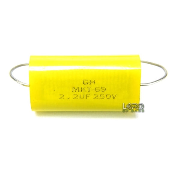 2.2uF 250V Metallized Polyester Film Capacitor 5% Audio Crossover Tweeter (1pc)