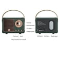 thumbnail image 3 of Altavoz Bluetooth retro, decoración vintage, pequeño altavoz Bluetooth inalámbrico, lindo estilo antiguo, 3 of 7