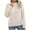 White, variant on Scyoekwg Sweaters for Women Trendy Warm Casual Fall Winter Clothes Knitted Sweater Solid Color Crewneck Sweater Long Sleeve Pullover Tops(White,M)