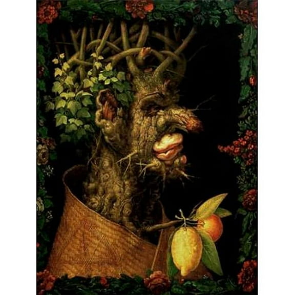 Winter Poster Print by Giuseppe Arcimboldo