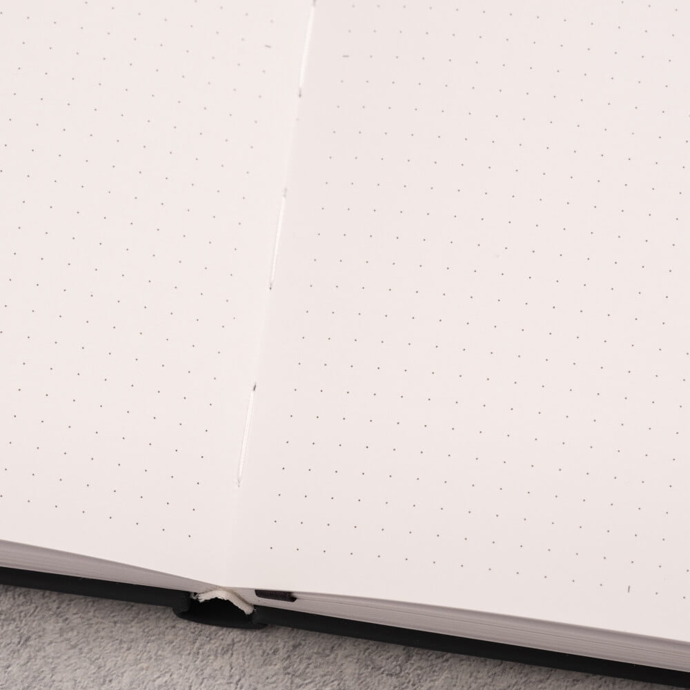 Yop & Tom - Bullet Dot Grid Journal Extra Thick Paper 160 GSM - Hardback A5 - Forest Green Humingbird