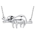 thumbnail image 2 of Collar de Oso Perezoso SlothyNeck05 1 Pza High Monaco Gris Metal, 2 of 5