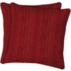 Better Homes and Gardens Red Woven Stripe Pillow, 2-pack