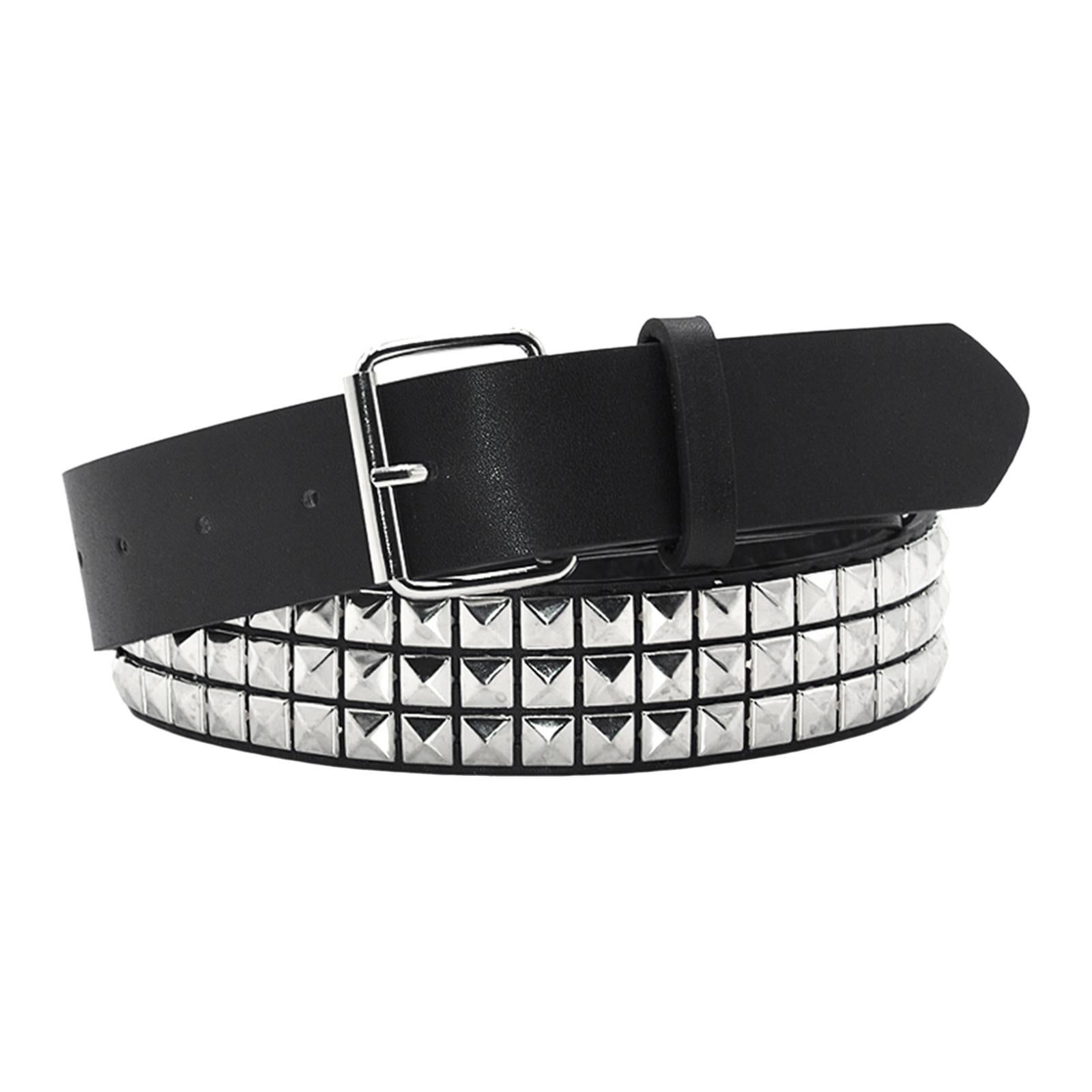 Cinturón Mujer Piel Sintética Hebilla Plateada - Estrecho, Ajustable, Ideal Para Jeans Y Faldas