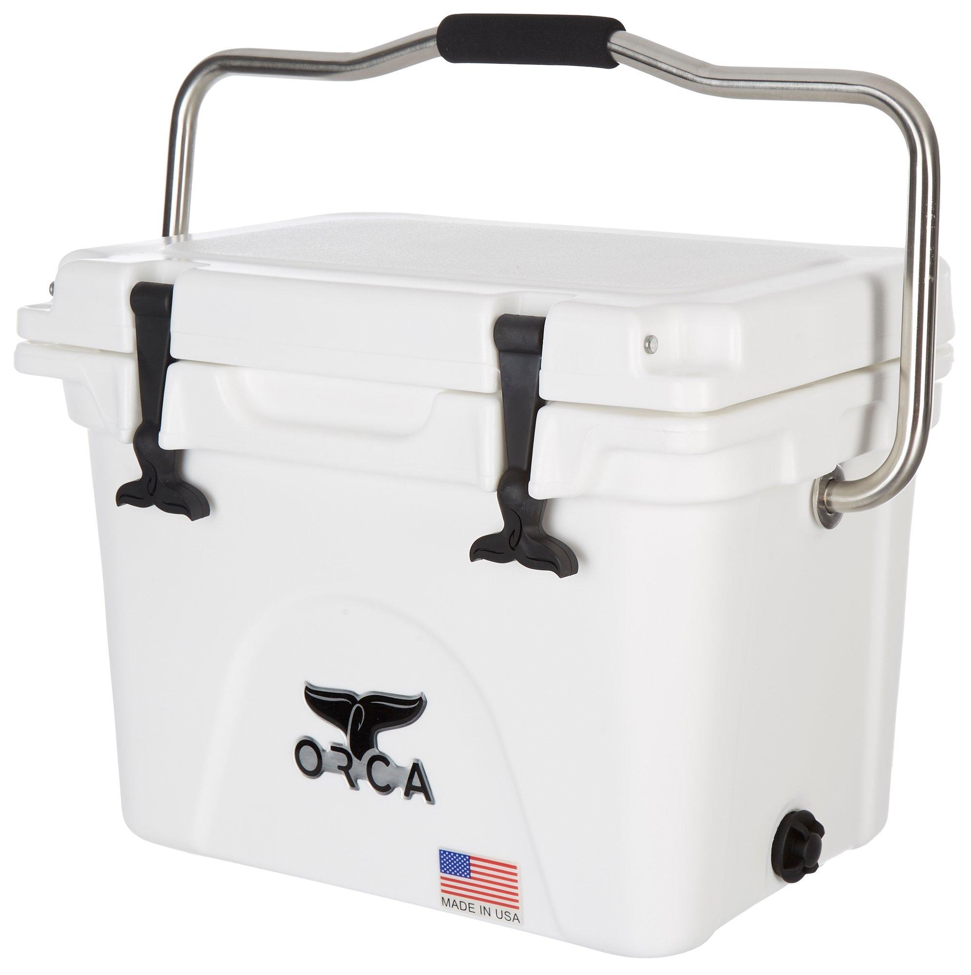 Orca 20 Qt. Roto-Molded Cooler One Size White - Walmart.com
