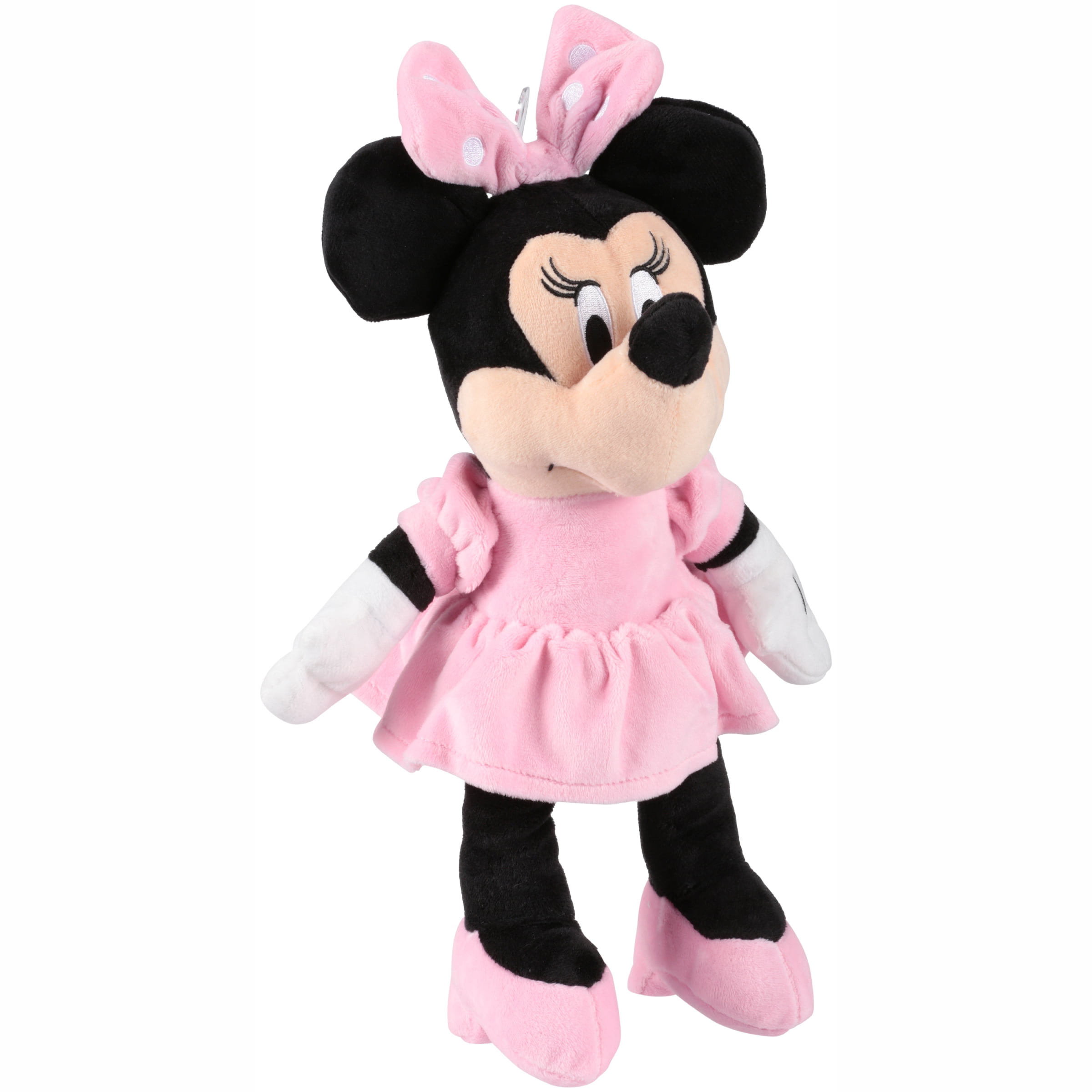 NEW Disney Baby Mickey & Minnie Mouse Blue Pink Pastel Plush Set of 2 Super Soft 
