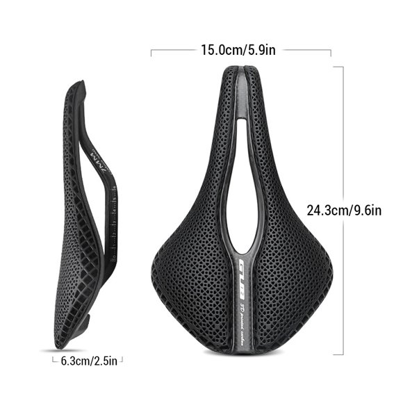 Bike Saddle,Bike Seat Cushion Saddle Men/women Printed Bike Cover 3d Carbon Fiber Bike Cushion 3d Printed Men/women Carbon With Resilience Bike Saddle And Fiber Padded Cushion Men/women Padded 3d