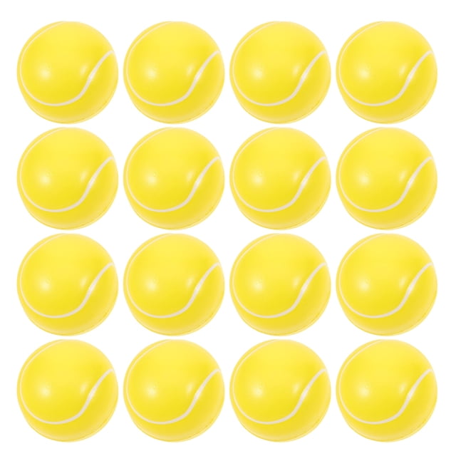 BRIGHTFUFU 24 Uds pelotas deportivas de espuma Mini pelotas de tenis antiestrés para fiestas favorece la relajación y el juego sensorial juguetes suaves para apretar para relajarse