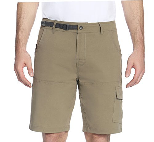 Gerry Mens Stretch Cargo 5 Pocket Shorts Venture Flat Front Woven ...