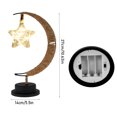 thumbnail image 2 of Lámpara Lunar Encantada Lámpara De Luna Con Luz Cálida Cuerda De Cáñamo Luz Nocturna Funciona Con Pilas Lámpara De Galaxia Encantada Led Colgante Para La Decoración Del Dormitorio De La Sala De Estar, Muyoka Hogar, 2 of 7
