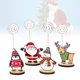 thumbnail image 5 of GOOHOCHY 20 unidades de soportes decorativos para números de mesa con diseño navideño, de alambre, con base, para restaurantes, bodas y banquetes (estilo aleatorio)., 5 of 7